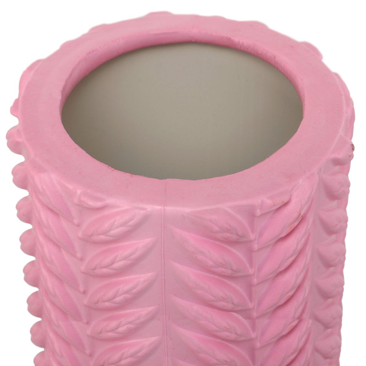 Ролер масажний циліндр (ролик мфр) 33 см Grid Line Roller SP-Sport FI-9374, рожевий