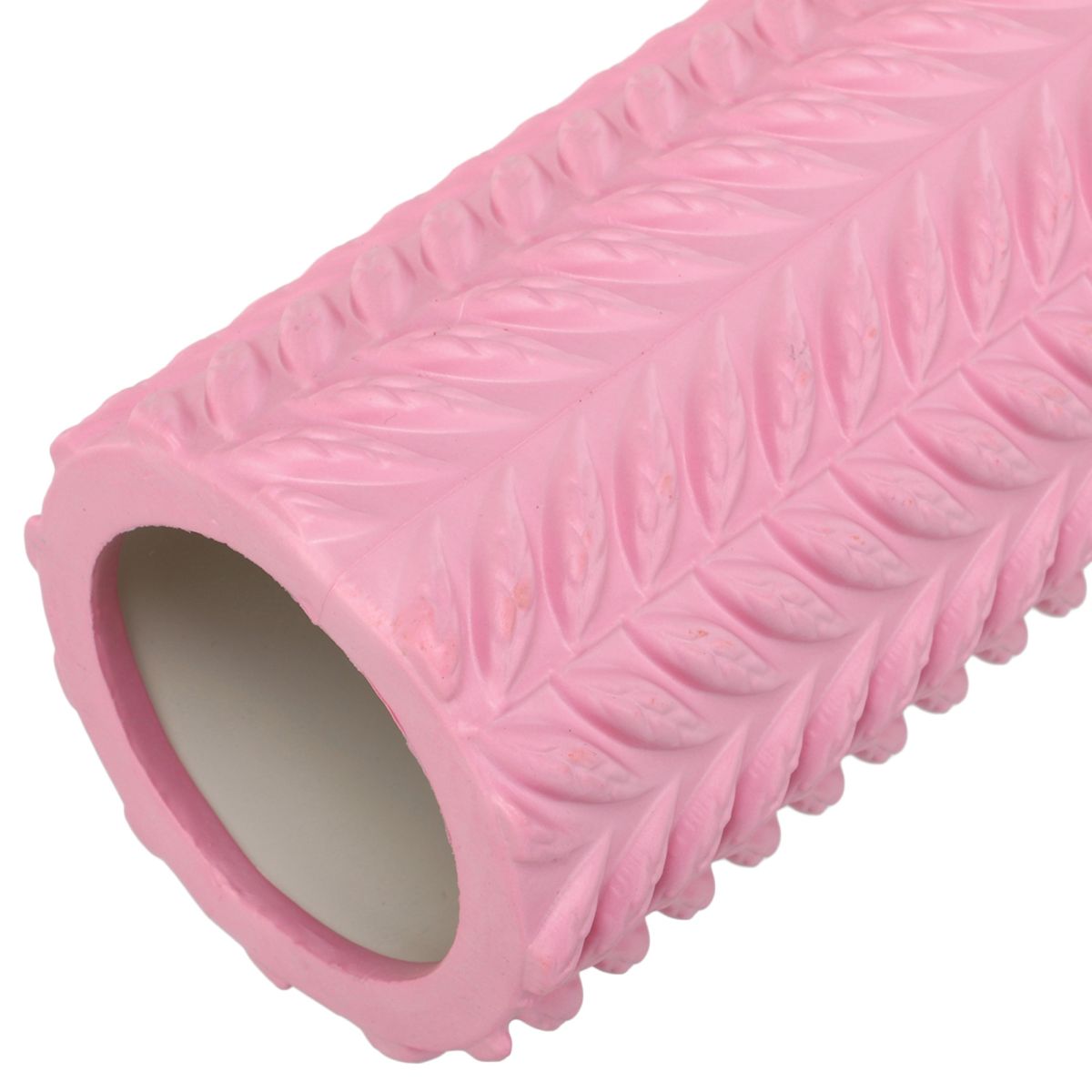 Ролер масажний циліндр (ролик мфр) 33 см Grid Line Roller SP-Sport FI-9374, рожевий