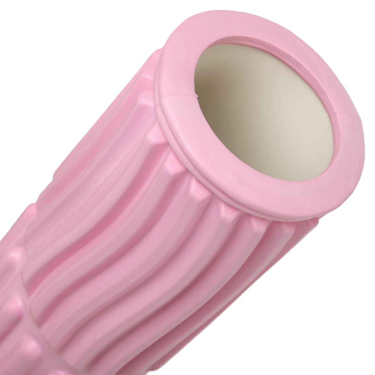 Ролер масажний циліндр (ролик мфр) 45 см Grid Line Roller SP-Sport FI-6202,  рожевий