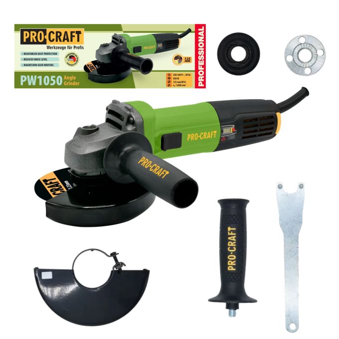 Кутошліфувальна машина Procraft PW1050 125 мм