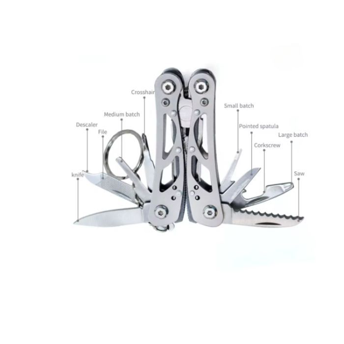 Портативний EDC складаний багатофункціональний інструмент з нержавіючої сталі
