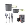 Портативний набір посуду для кемпінгу