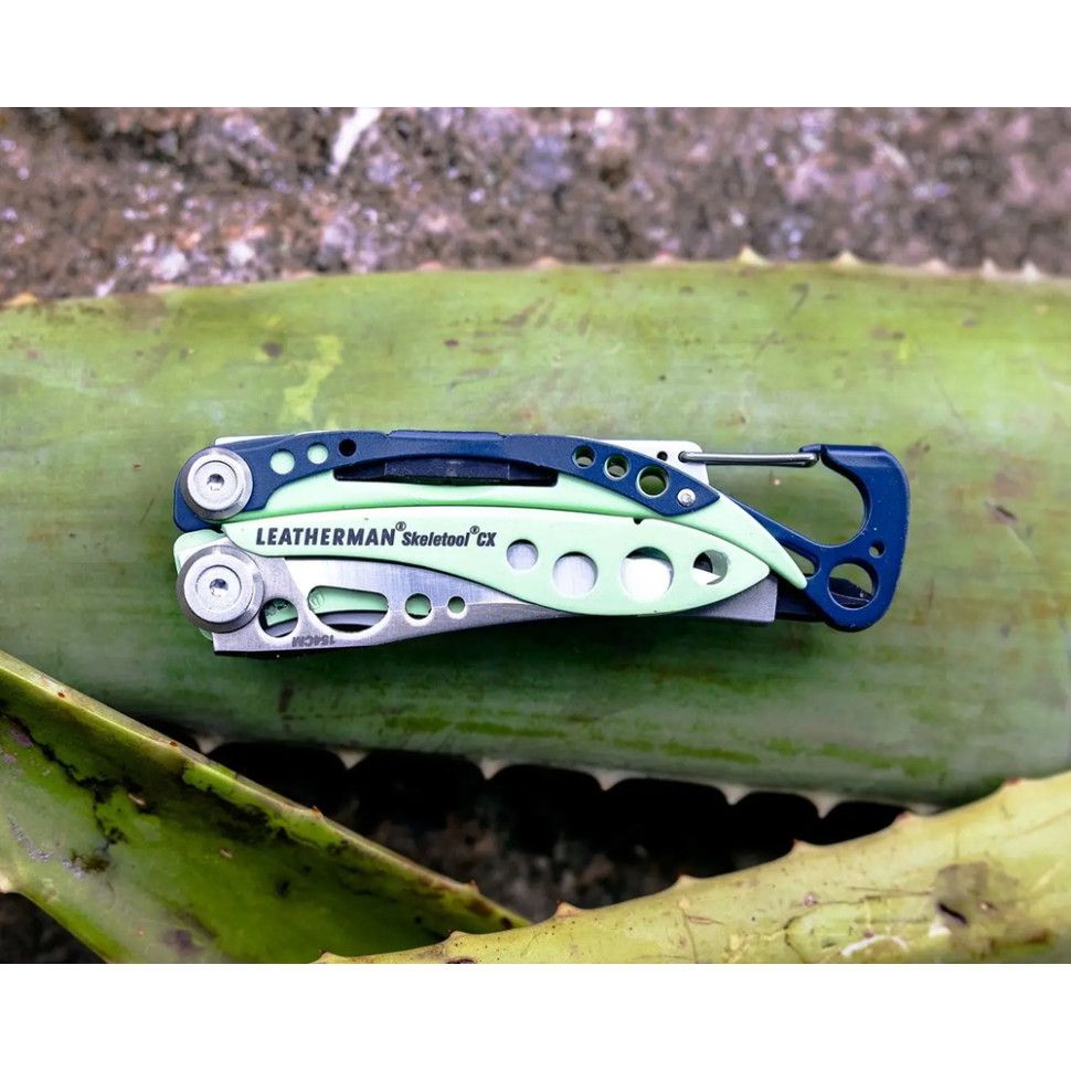 Мультиінструмент Leatherman Skeletool CX Verdant
