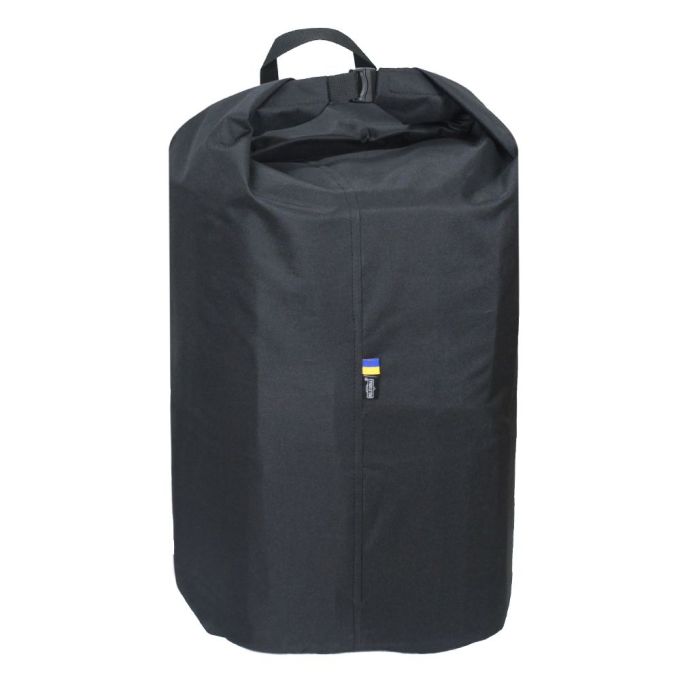 Сумка баул Мілітарка™ прогумована 100 л чорна