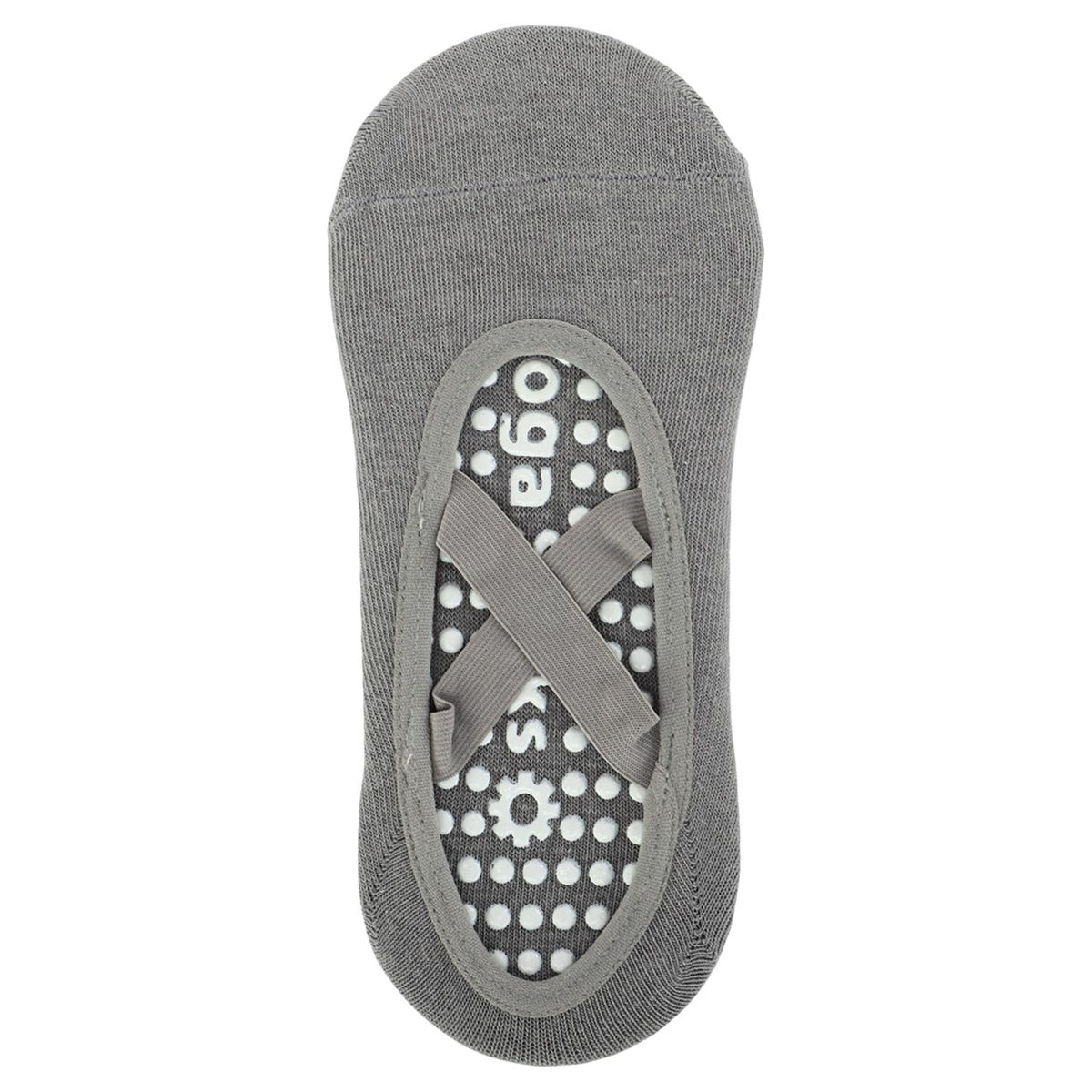 Шкарпетки для йоги і пілатесу із закритими пальцями SP-Sport TA-1077 розмір 36-41 Сірі