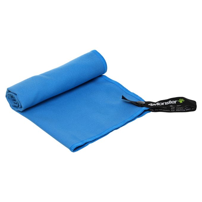 Рушник спортивний антибактеріальний ANTIBACTERIAL TOWEL 4Monster T-ECT-50 Синій