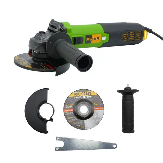 Кутошліфувальна машина безщіткова Procraft PW2700 125 мм