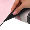 Килимок для йоги Замшевий каучуковий двошаровий 3 мм Record FI-5662-28 (рожевий, 183х61х0,3см)