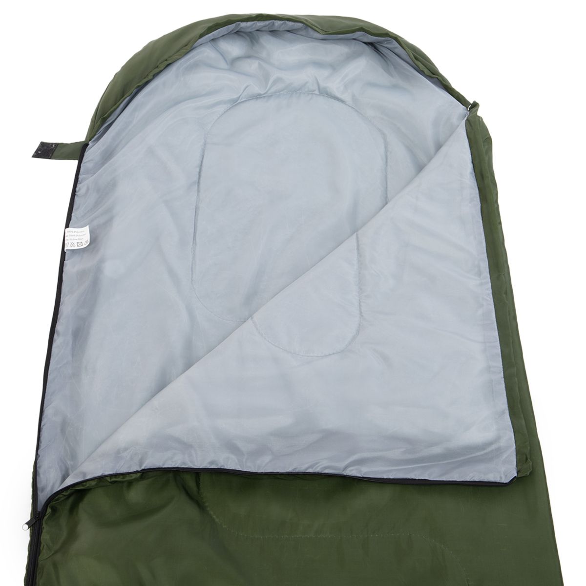 Спальний мішок одіяло з капішоном SP-Sport SY-7372 оливковий