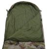 Спальний мішок одіяло з капішоном SP-Sport SY-7373 (180+30х70 см, t-5 до +15, комуфляж сірий