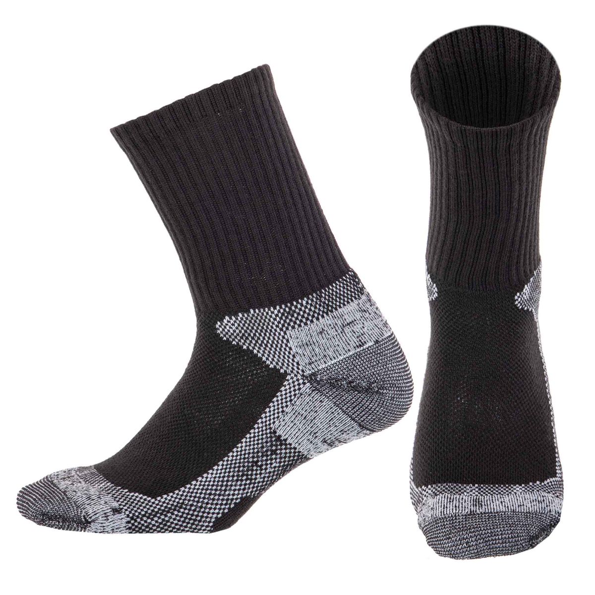 Термошкарпетки чоловічі високі Zelart Tactical 59047 розмір 40-45, Чорні