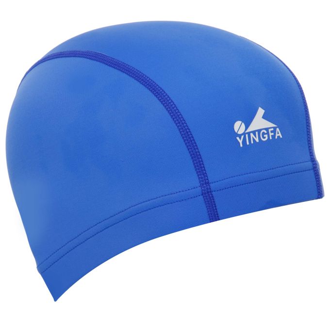 Шапочка для плавання текстильна для дорослих YINGFA C0075, Синя