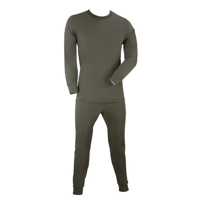 Мілітарка™ комплект зимової білизни з начосом хакі (р.54)