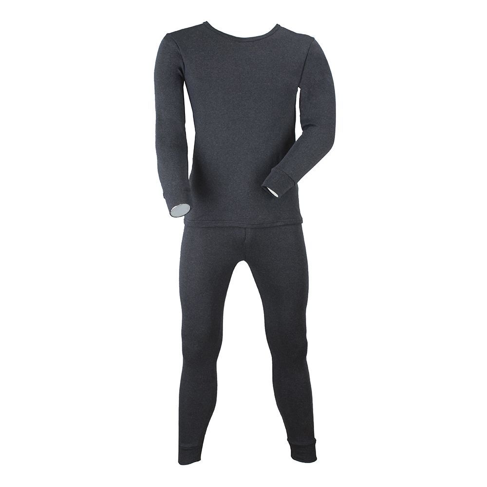 Мілітарка™ комплект зимової білизни з начосом антрацит (р.54)