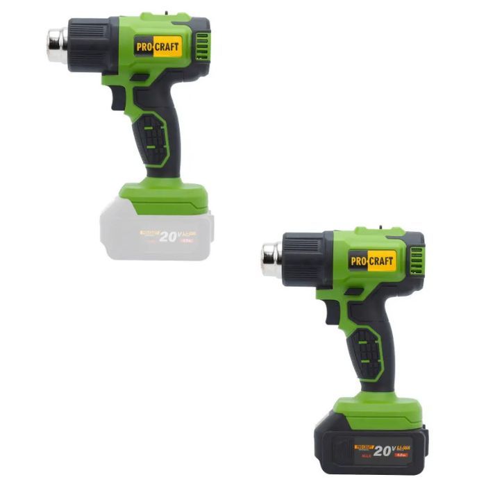 Акумуляторний фен промисловий Procraft PH22 (без акб та зп)