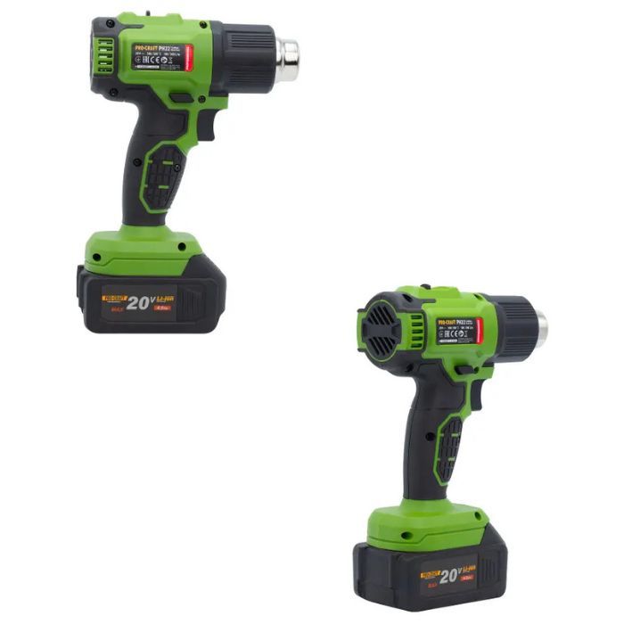 Акумуляторний фен промисловий Procraft PH22 (без акб та зп)