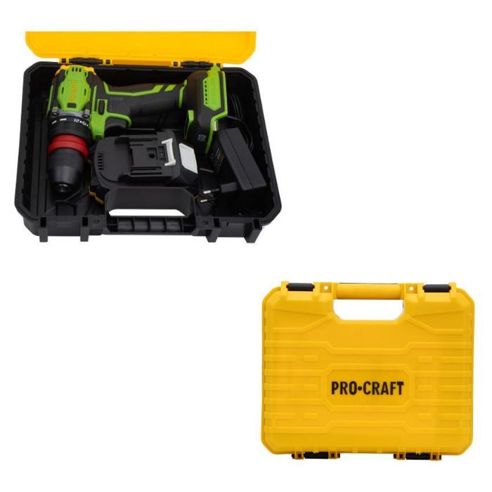 Шуруповерт Procraft PA18Pro DFR (з 1 АКБ)