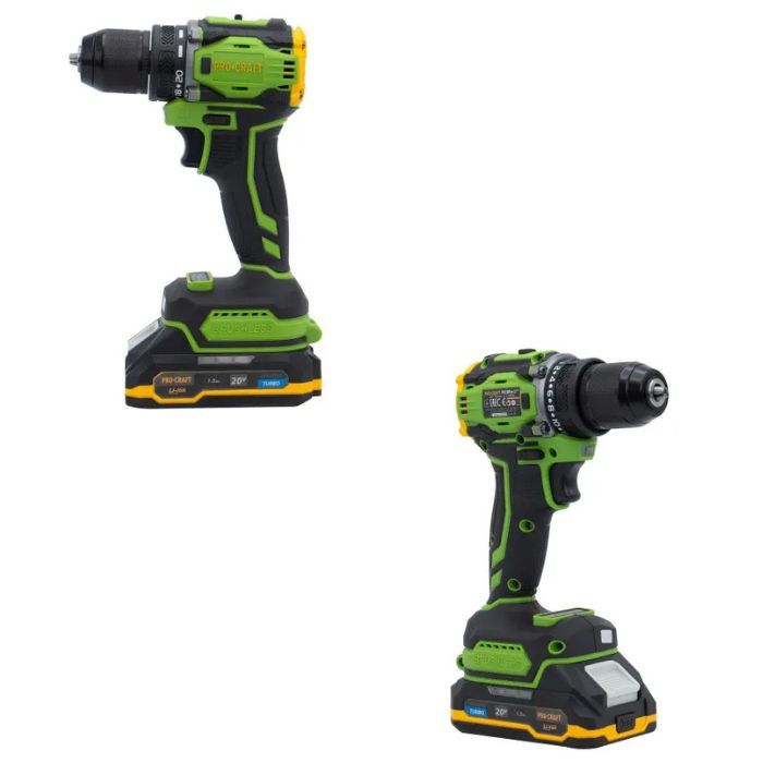 Шуруповерт Procraft PA18Pro (з 1 АКБ)