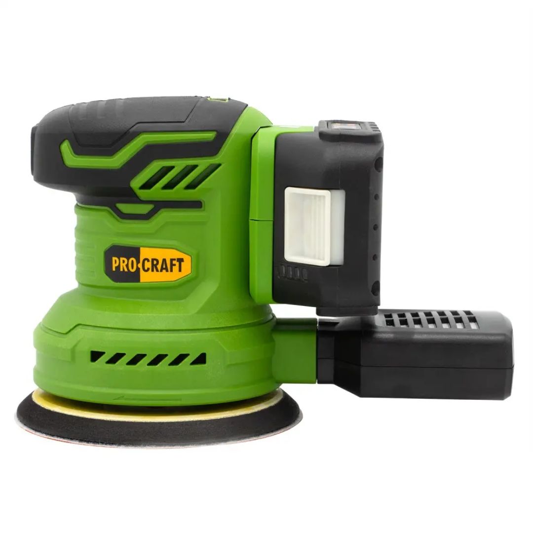 Акумуляторна ексцентрикова шліфмашина Procraft PX20BL (без акб та зп)