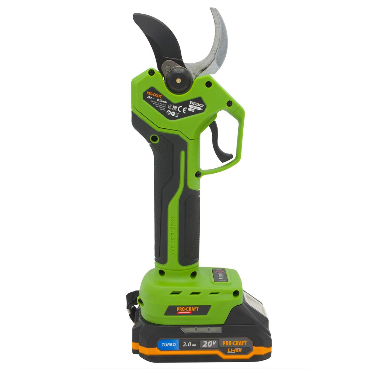 Акумуляторний секатор Procraft ES32Li (з 1 акб)