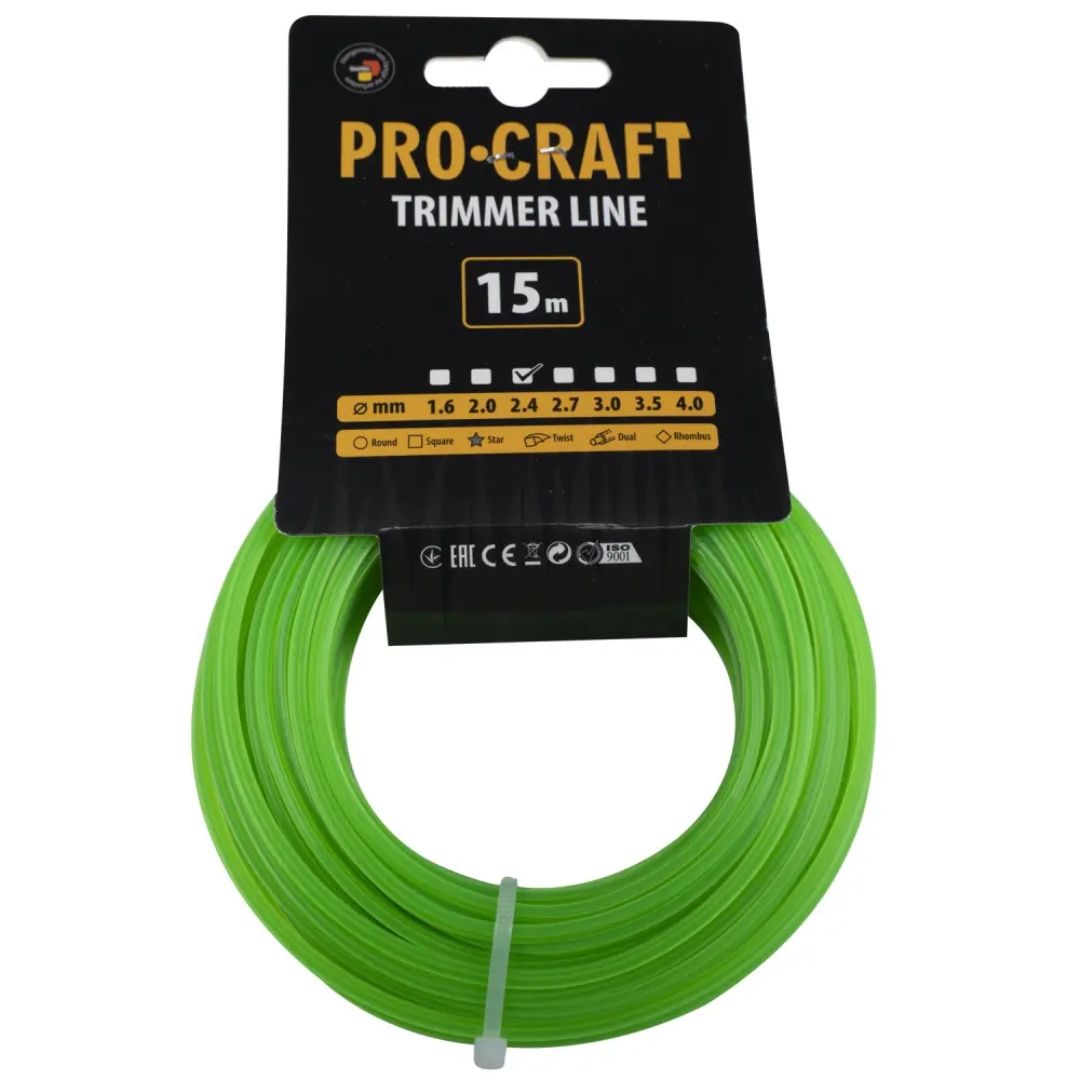 Волосінь зірка Procraft 2,4мм 15м