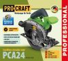 Акумуляторна дискова пила Procraft PCA24 (Без акб та зп)