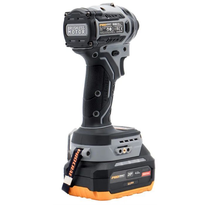 Акумуляторний гвинтоверт Procraft industrial ID20A (1 акб та зп)