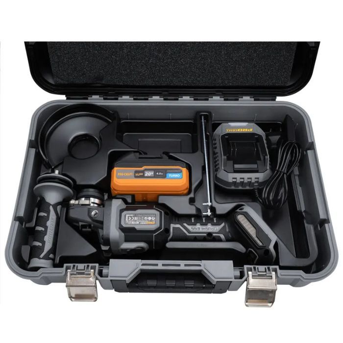 Акумуляторна болгарка Procraft industrial AG125B (1 акб)