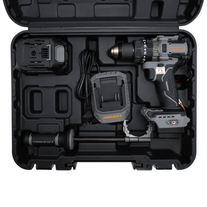 Шуруповерт Procraft industrial CD20B (з 1 акб та зп)