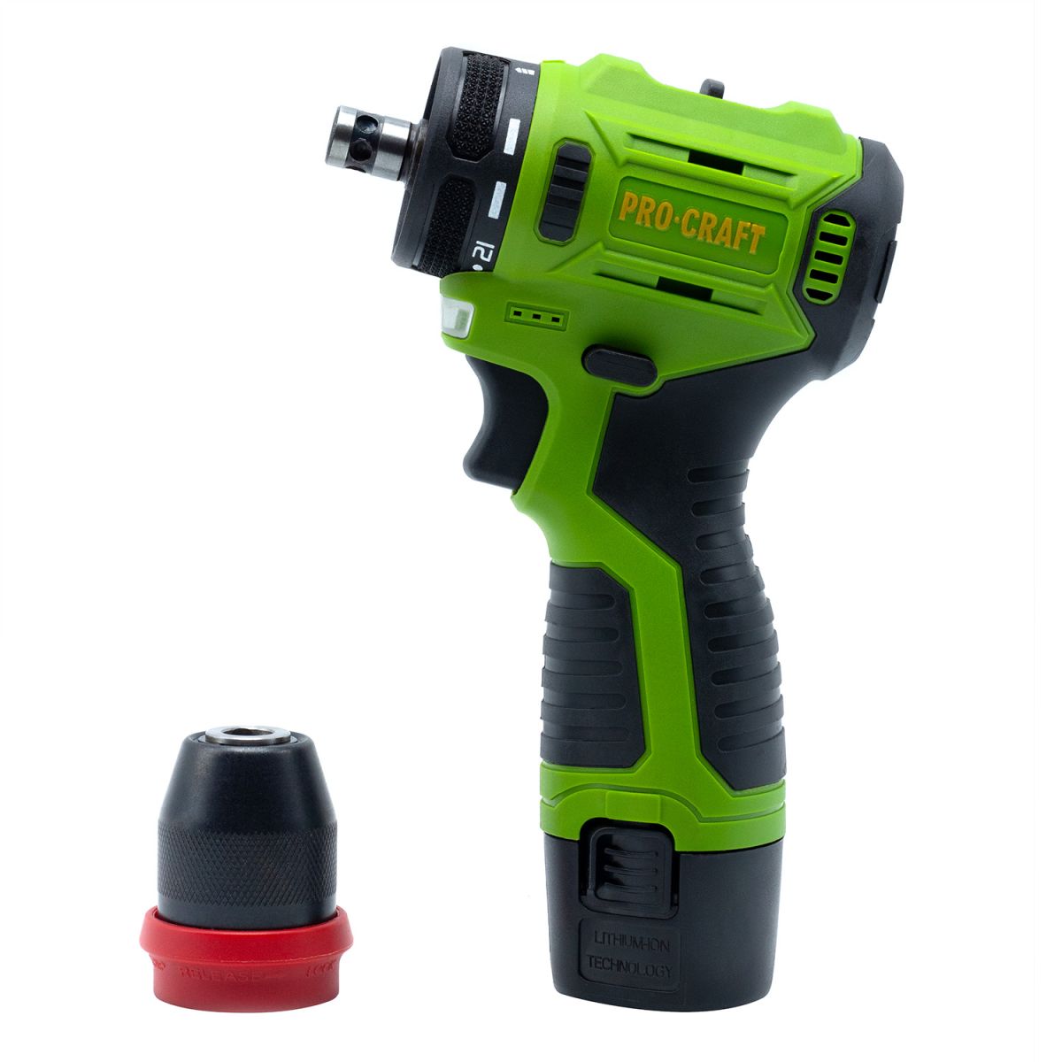 Шуруповерт Procraft PA12Pro DFR (2 акб)