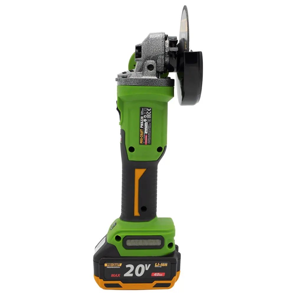 Акумуляторна болгарка Procraft PWA220 (без акб та зп)