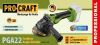 Акумуляторна болгарка Procraft PGA22 (без акб та зп)