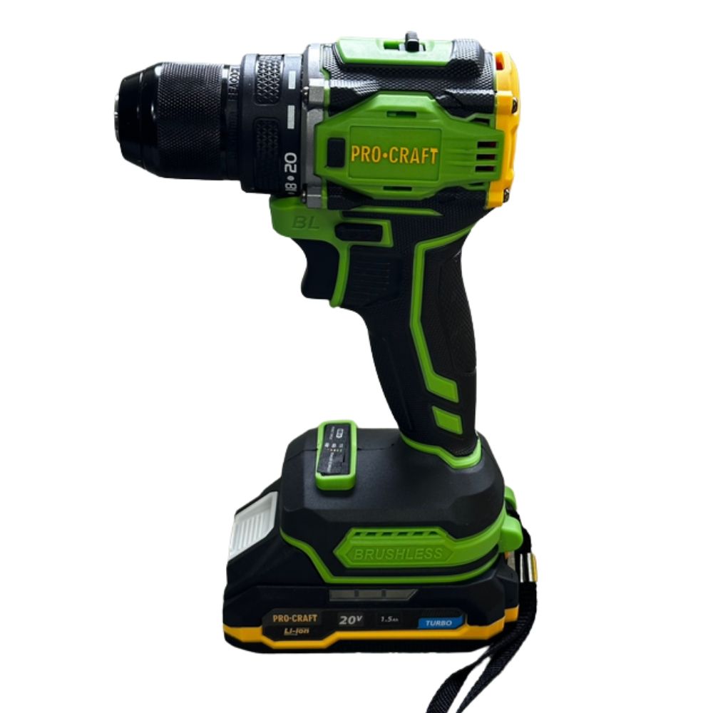 Шуруповерт Procraft PA18 PRO BL (без акб та зп)