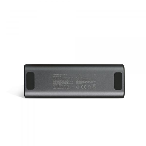 Повербанк 30000mAh VIDEX VPB-316 162W PD140W +Display