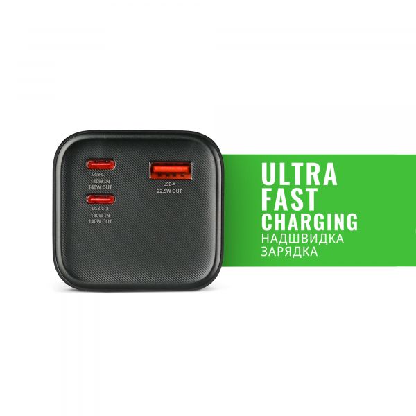 Повербанк 30000mAh VIDEX VPB-316 162W PD140W +Display