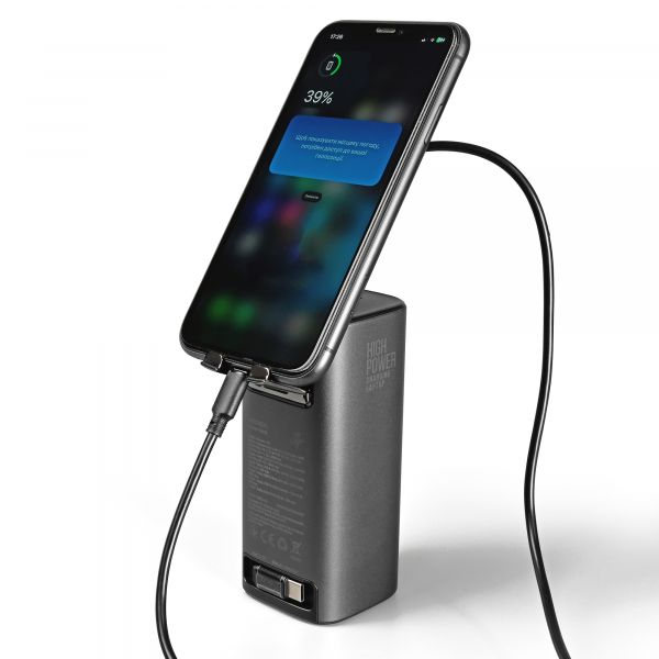 Повербанк 20000mAh VIDEX VPB-350 PD100W Grey