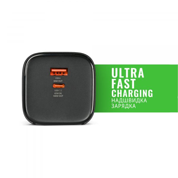 Повербанк 20000mAh VIDEX VPB-350 PD100W Grey