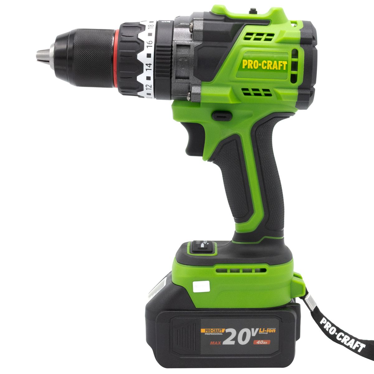 Шуруповерт Procraft PA18ProBL (з 1 акб і зп)