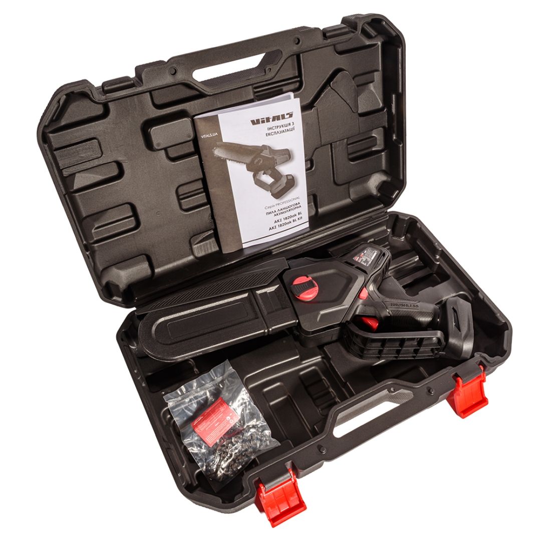 Пила ланцюгова акумуляторна Vitals Professional AKZ 1820ak BL
