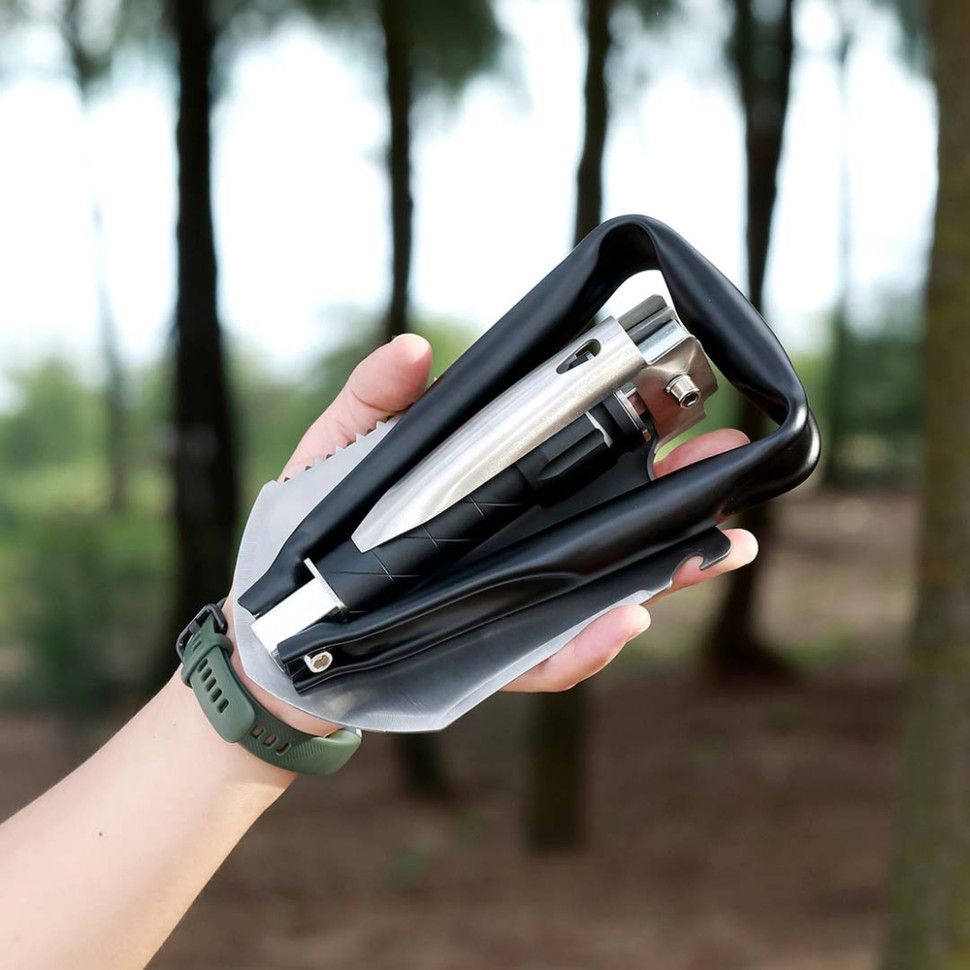 Багатофункціональна складна саперна міні лопата NexTool NE20033