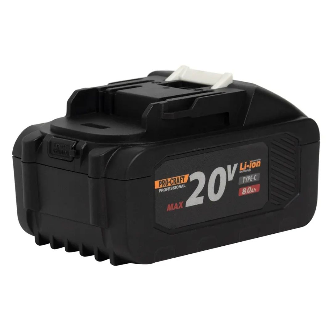 Акумуляторна батарея Procraft Battery20/8C 8 Аг Type-C