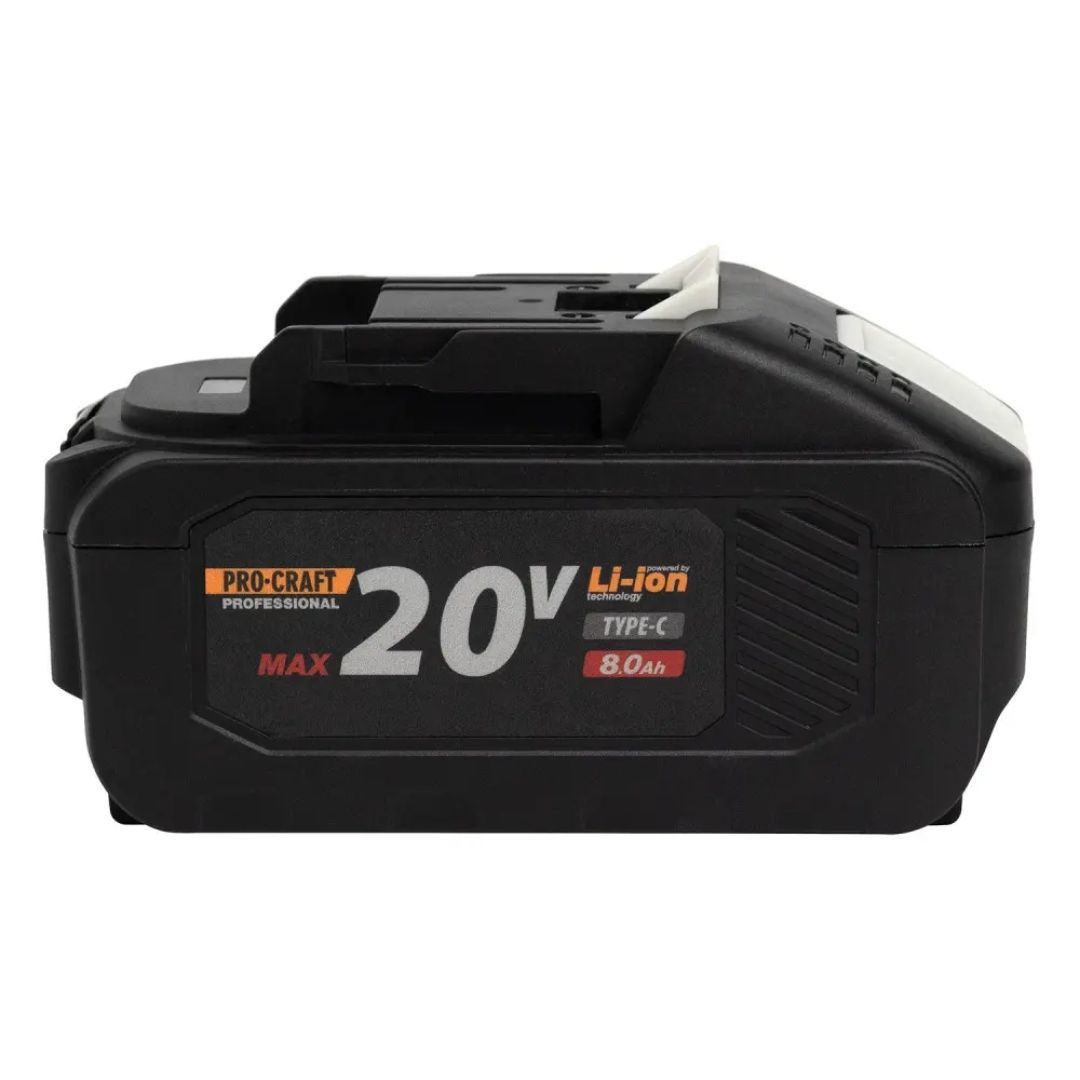 Акумуляторна батарея Procraft Battery20/8C 8 Аг Type-C