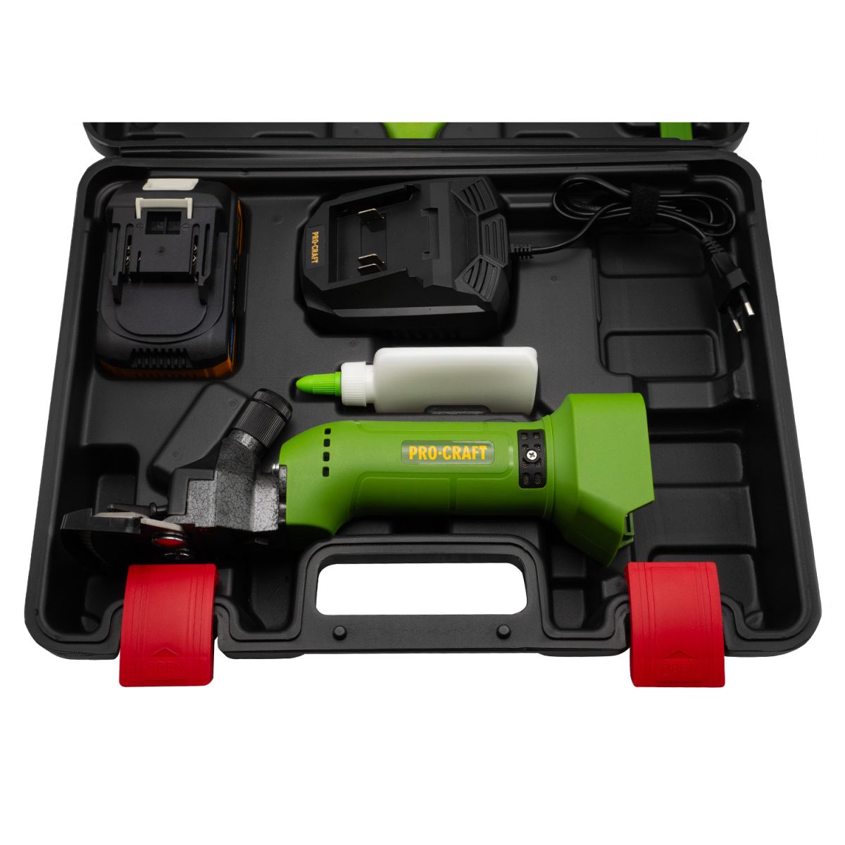 Акумуляторна машинка для стрижки овець Procraft SC20 (з 1 акб)