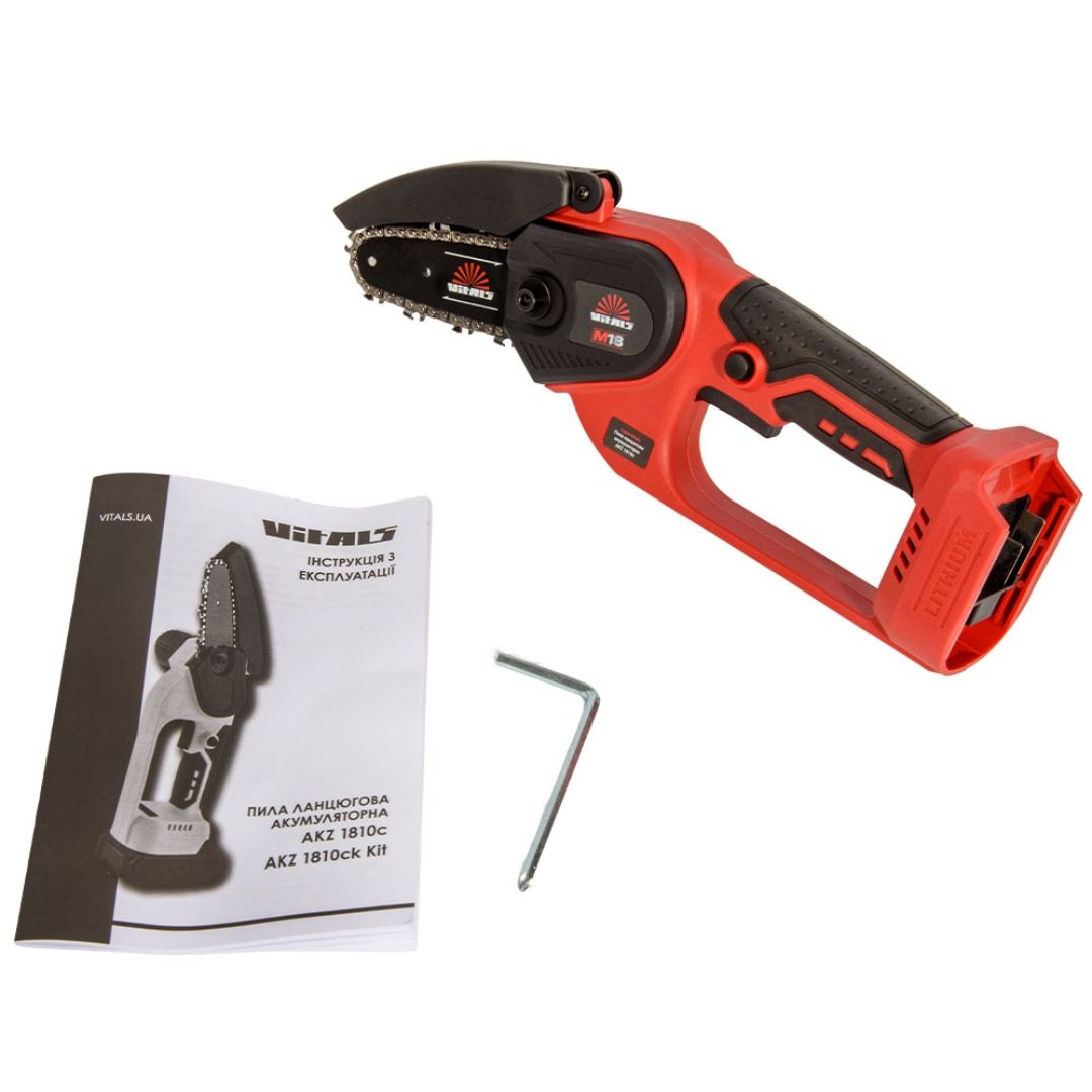 Пила ланцюгова акумуляторна Vitals AKZ 1810c (без АКБ ти ЗП)