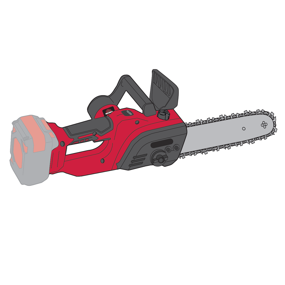 Пила ланцюгова акумуляторна Vitals AKZ 1830c BL