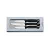 Набір кухонний Victorinox SwissClassic Paring Set 3 ножа з чорн. ручкою (8,8,11см) у подар.упак.