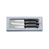 Набір кухонний Victorinox SwissClassic Paring Set 3 ножа з чорн. ручкою (8,8,11см) у подар.упак.