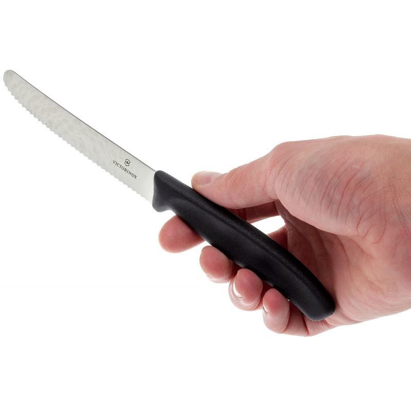 Набір кухонний Victorinox SwissClassic Paring Set 3 ножа з чорн. ручкою (8,8,11см) у подар.упак.