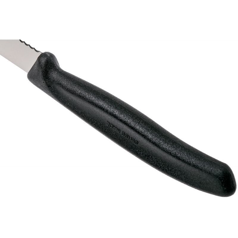 Набір кухонний Victorinox SwissClassic Tomato&Sausage Gift Set 6 ножів лезо 11см хвил. з чорн. ручко