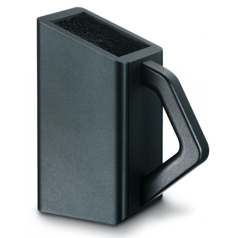 Набір кухонний Victorinox Grand Maitre Сhef's Cutlery Block 6шт з чорн. ручкою з підставкою (5 ножів